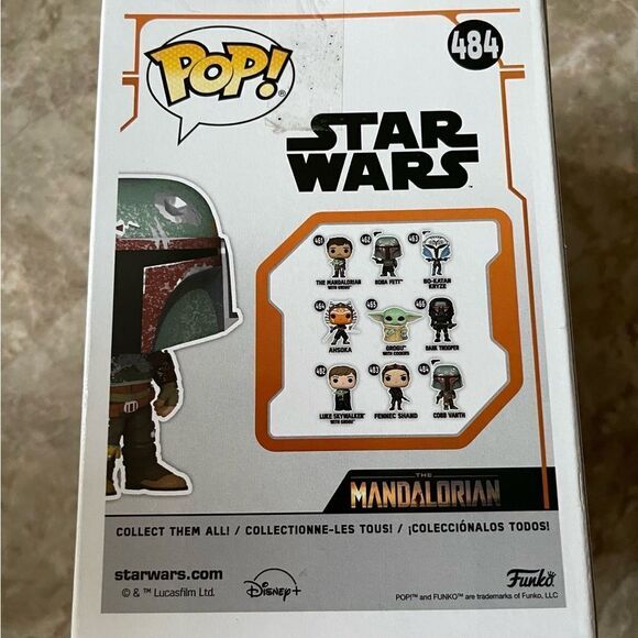 funko pop Star Wars Cobb Vanth #484 in box not opened - Picture 8 of 8